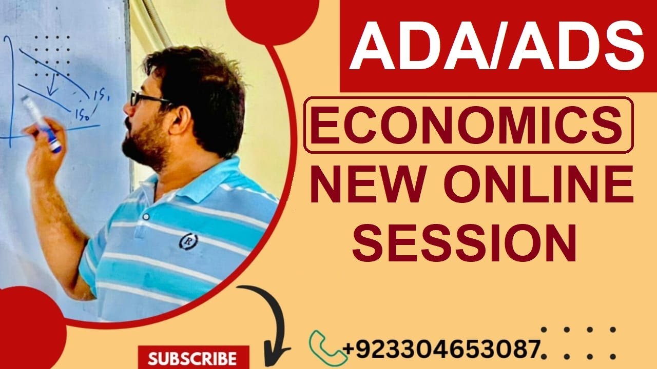 3rd year and 4th year economics new online session