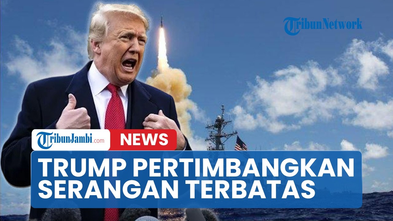 🔴Trump Mulai Turunkan Armada Perang dan Ingin Lancarkan Serangan Terbatas ke Iran