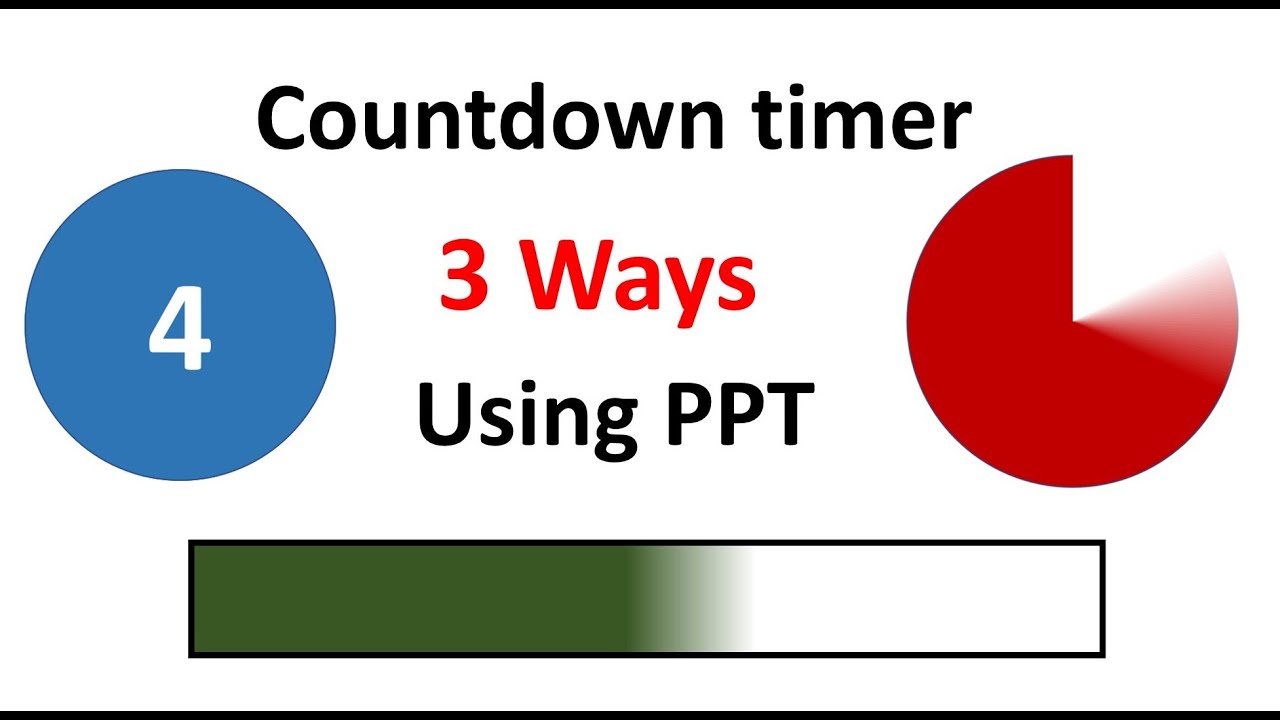 How to make countdown timer in PPT - 3 easy ways | Hindi
