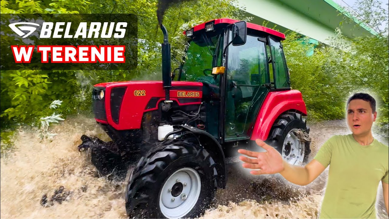 Belarus 622 w terenie | Akcja w błocie