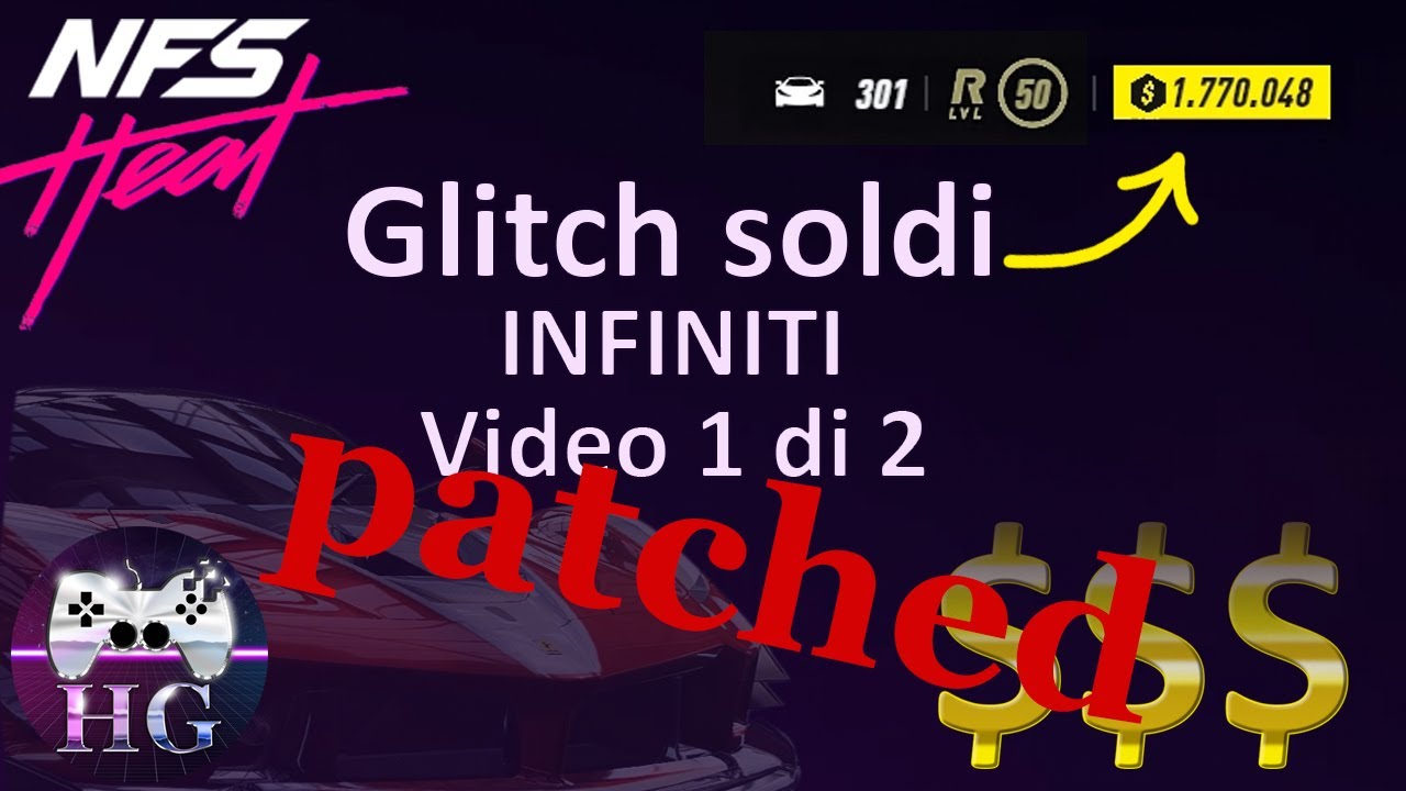 NFS Heat Glitch SOLDI INFINITI. Video 1 di 2. ATTENZIONE: PATCHED 28-01-20. [Pc PS4 Xbox] - ITA -