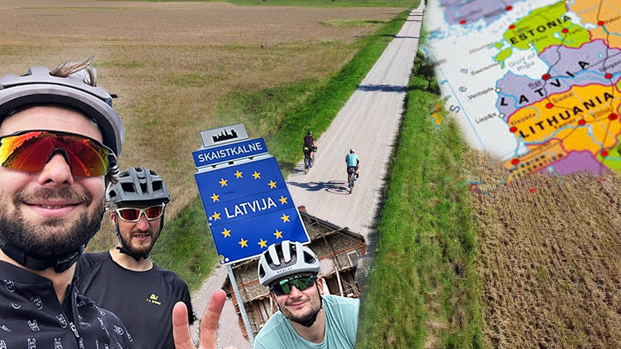 EP. 4 la BELLEZZA di pedalare i PAESI BALTICI in COMPAGNIA 🇱🇹 🇱🇻 🇪🇪| FROM HOME TO NORDKAPP