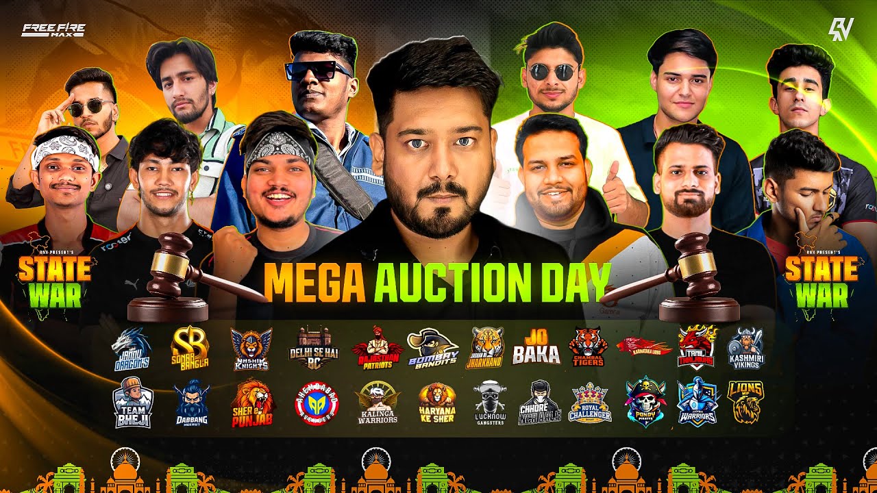 Grand Auction Day 1  #freefire #freefirelive #rockyrdxlive