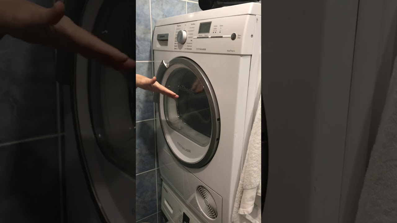 Обзор сушильной машины Siemens