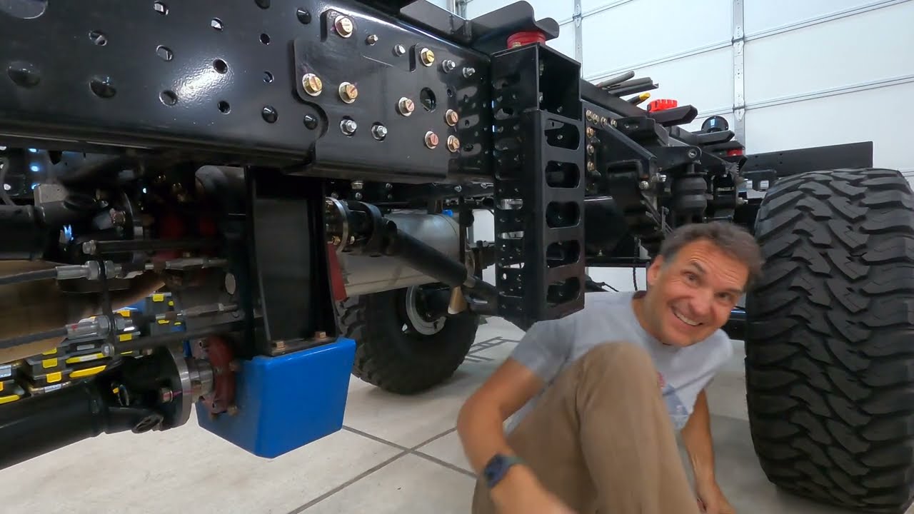 Frustration in first week of Building an Expedition Camper--modifying the subframe