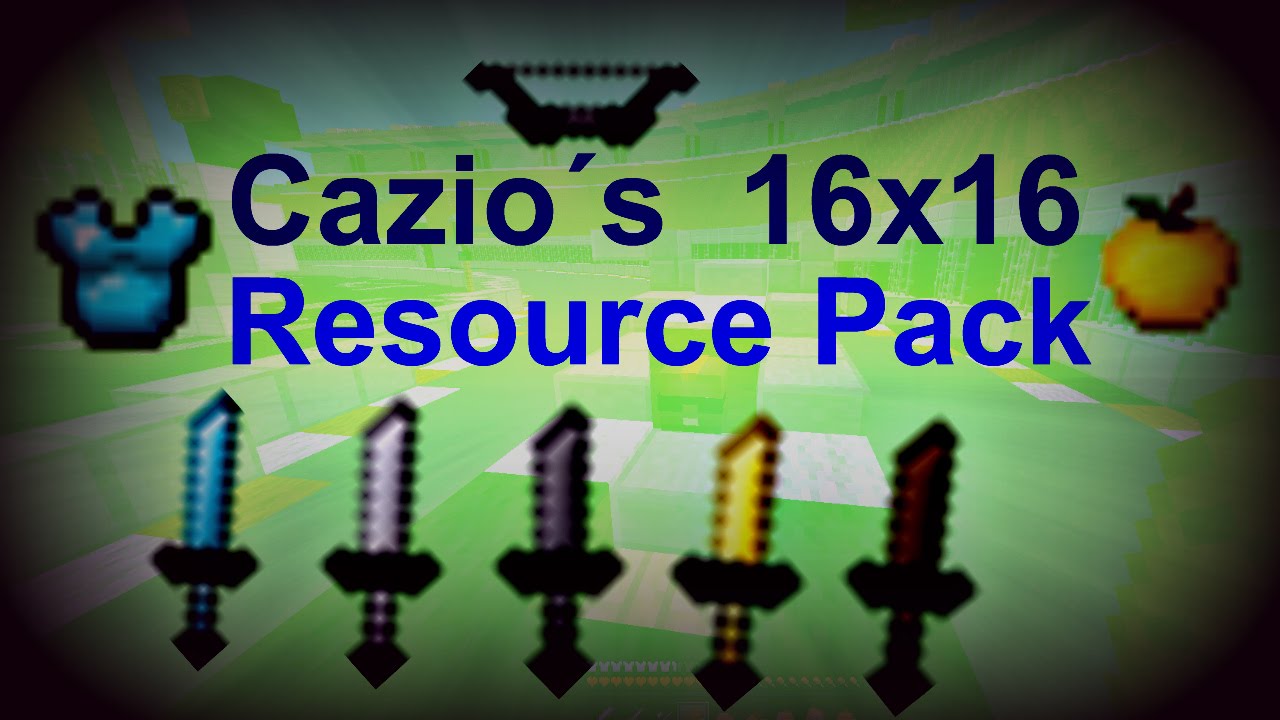 Cazios 16x PvP Pack! Minecraft Resource Pack Review #3