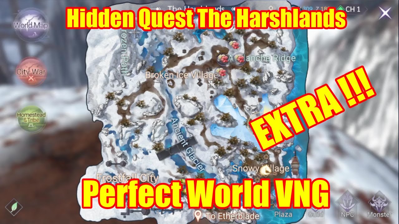 Perfect World VNG | Tambahan Hidden Quest untuk Map The Harshlands