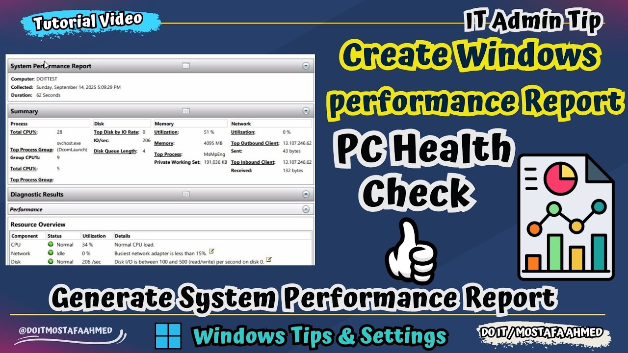How to Generate System Performance Report in Windows 11 [ Full Tutorial ]👍