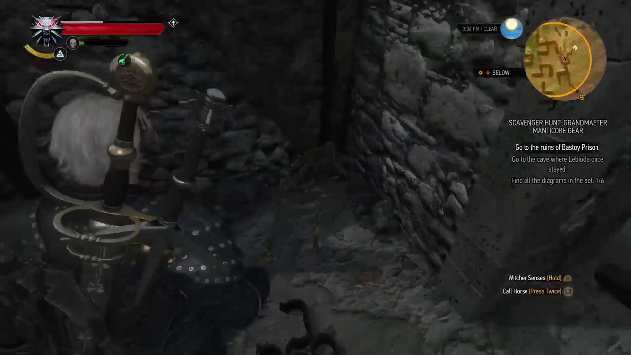 The Witcher 3 DLC  blood  and wine PS5 slim!!!