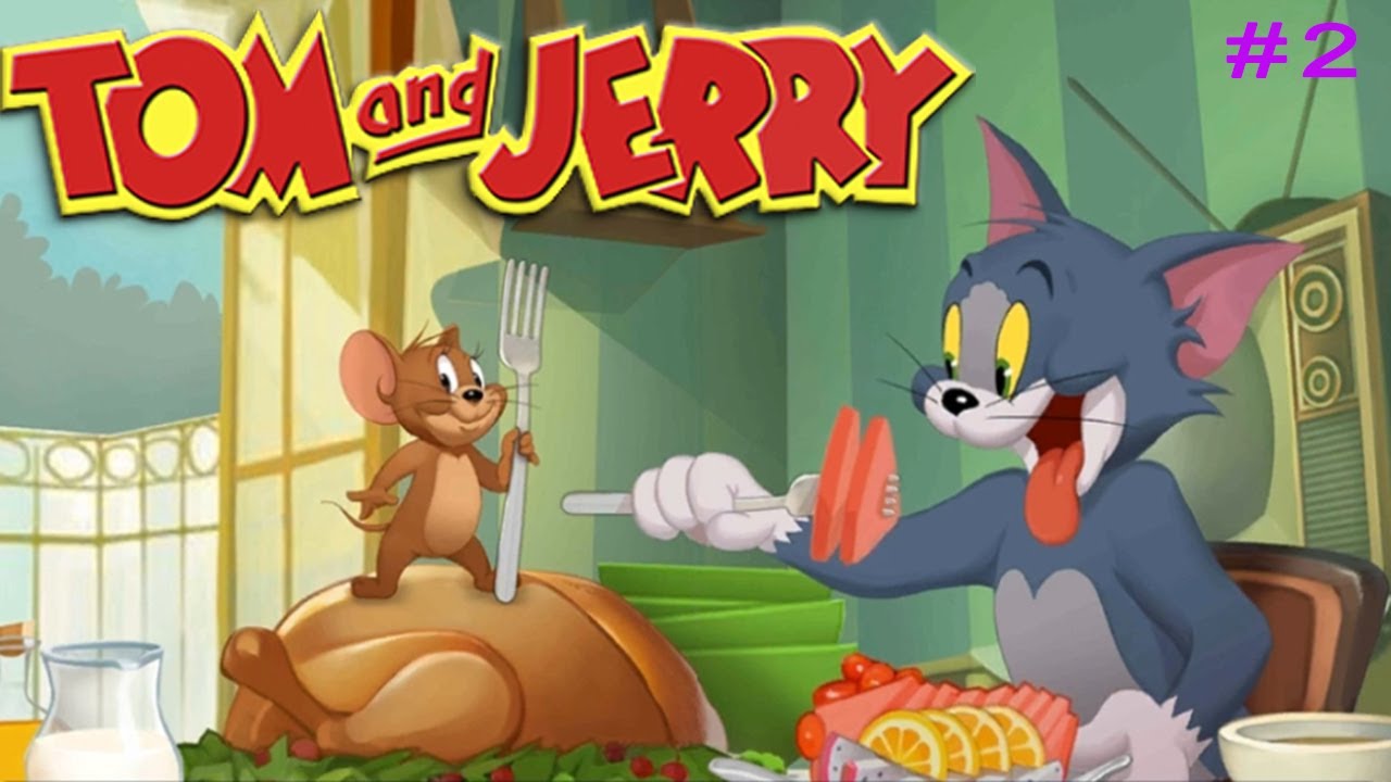 Том и Джерри ДОГОНЯЛКИ # 2 (уровни 10-15) Том ловит Джерри! Детское видео Игровой мультик Let's play