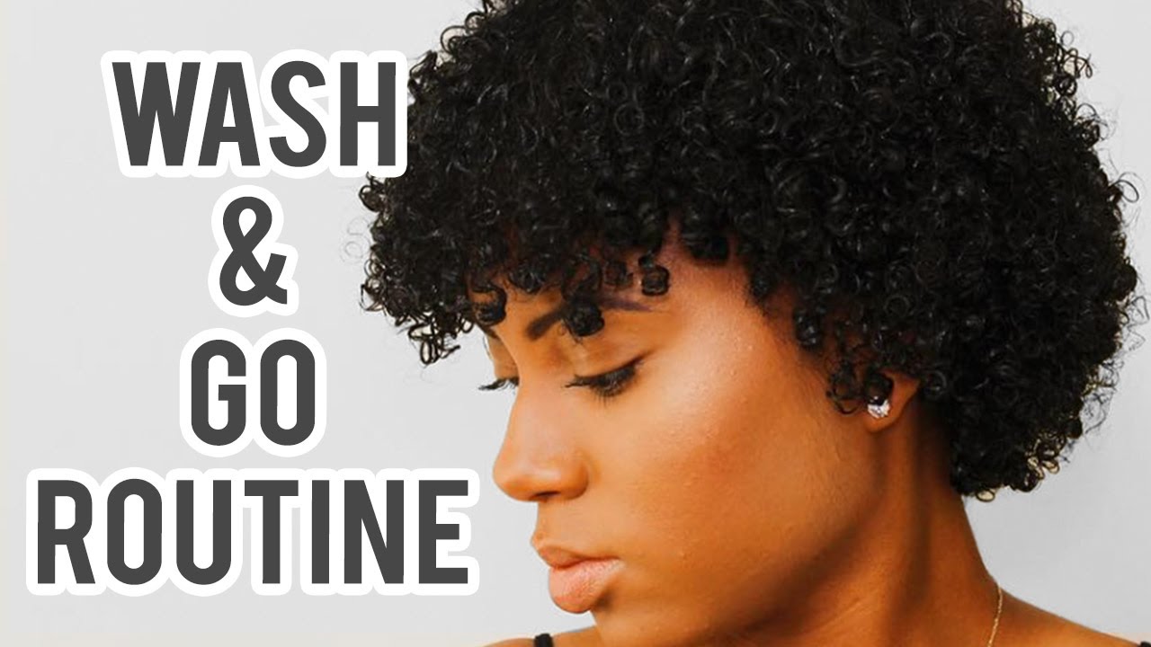 CURLY WASH & GO ROUTINE | 3B/3C HAIR