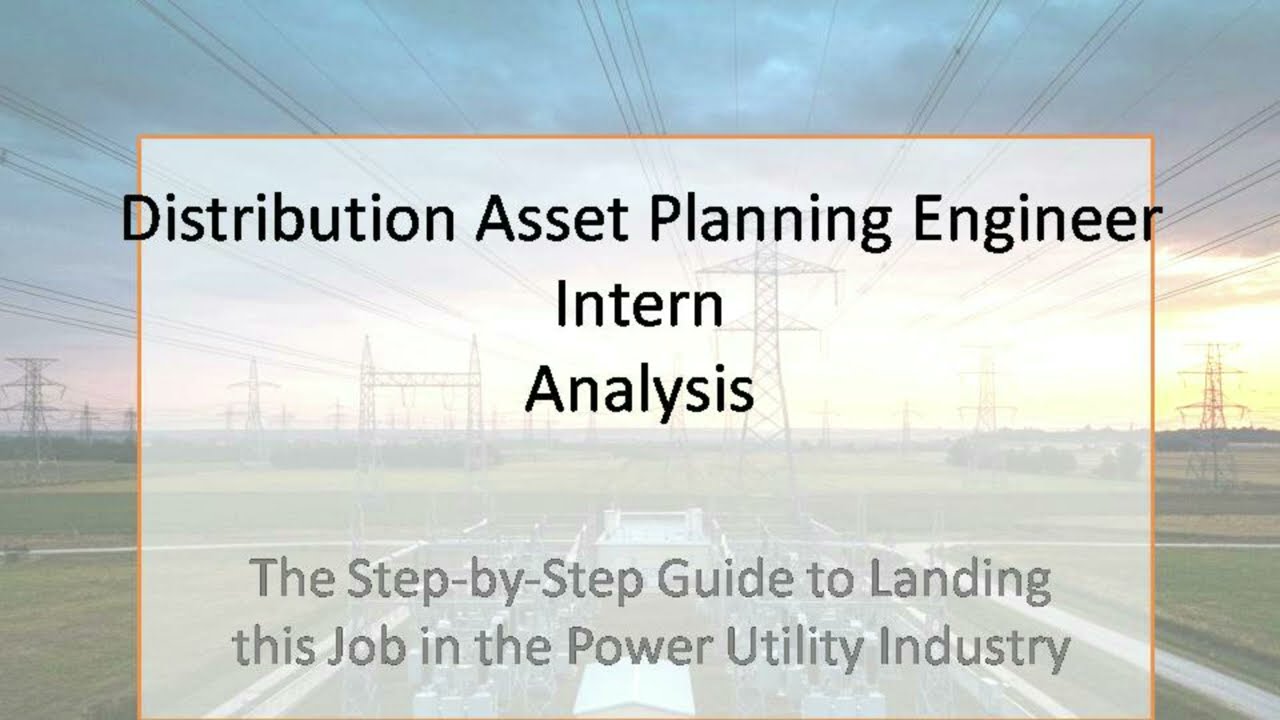 Become a Distribution Asset Planning Engineer | Step-by-Step Breakdown of a REAL Utility Job Posting