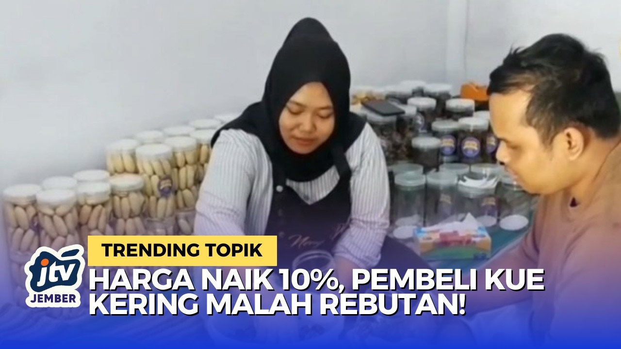 UMKM Situbondo Banjir Orderan! 1.500 Toples Kue Kering Ludes Jelang Lebaran