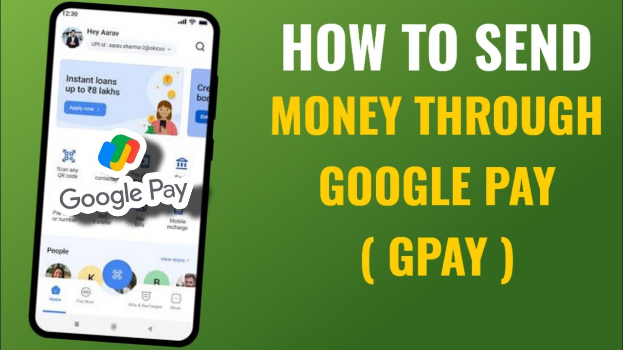 How to Send Money Through Google Pay ( GPay ) | English