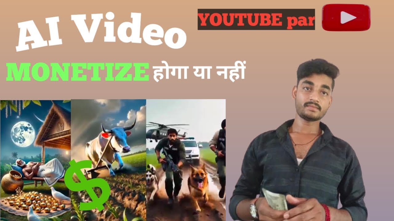 AI Video monetize hoga ya nhi  Vishal tech 