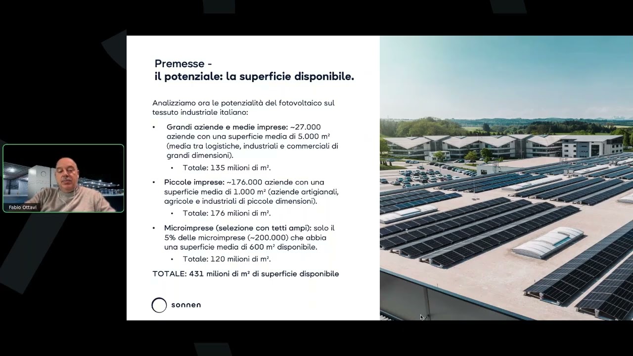 Accumulo da fotovoltaico, i vantaggi per le imprese con sonnenPRO FlexStack
