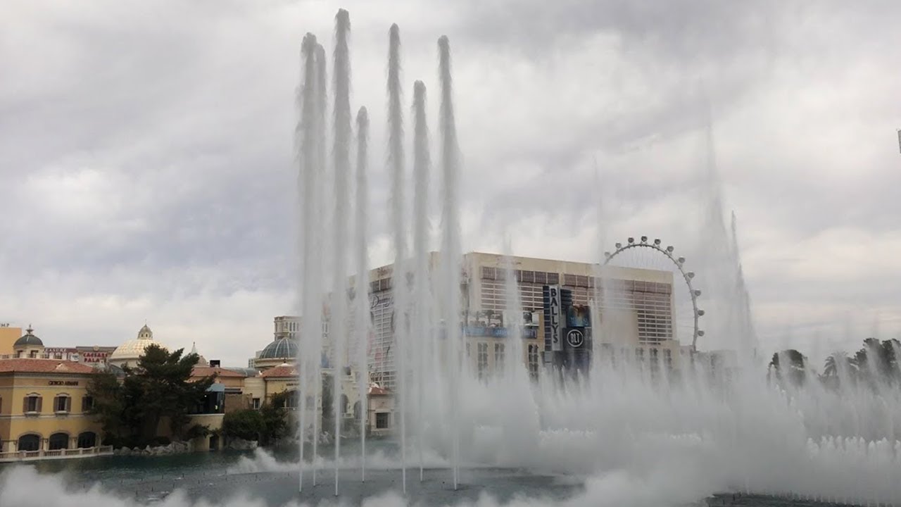 Bellagio Fountains: Tiesto (2018)
