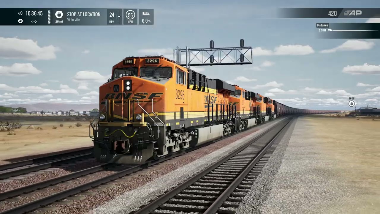 Train Sim World 5 | Cajon Pass Freight | Beam Eye-Tracking, Dynamic Cab Views