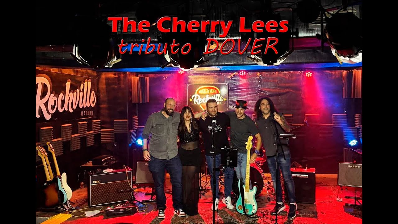DEVIL CAME TO ME tributo a DOVER por THE CHERRY LEES en sala Rockville (Madrid) 11/10/2025