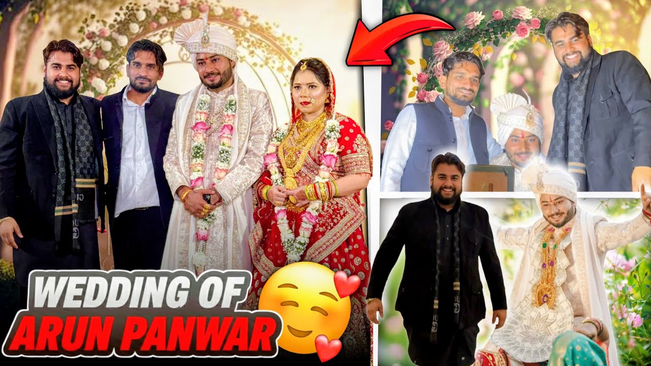 Finally the Wedding day of @ArunPanwarx ❤️
