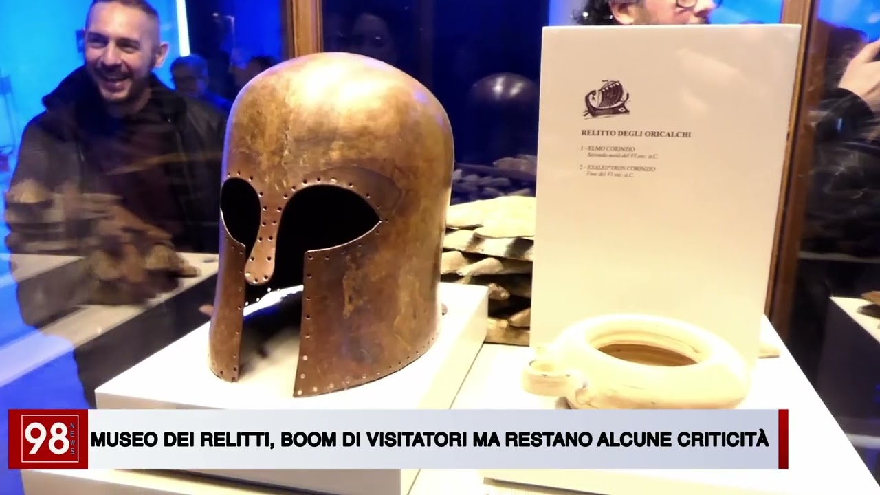MUSEO DEI RELITTI, BOOM DI VISITATORI MA RESTANO ALCUNE CRITICITÀ