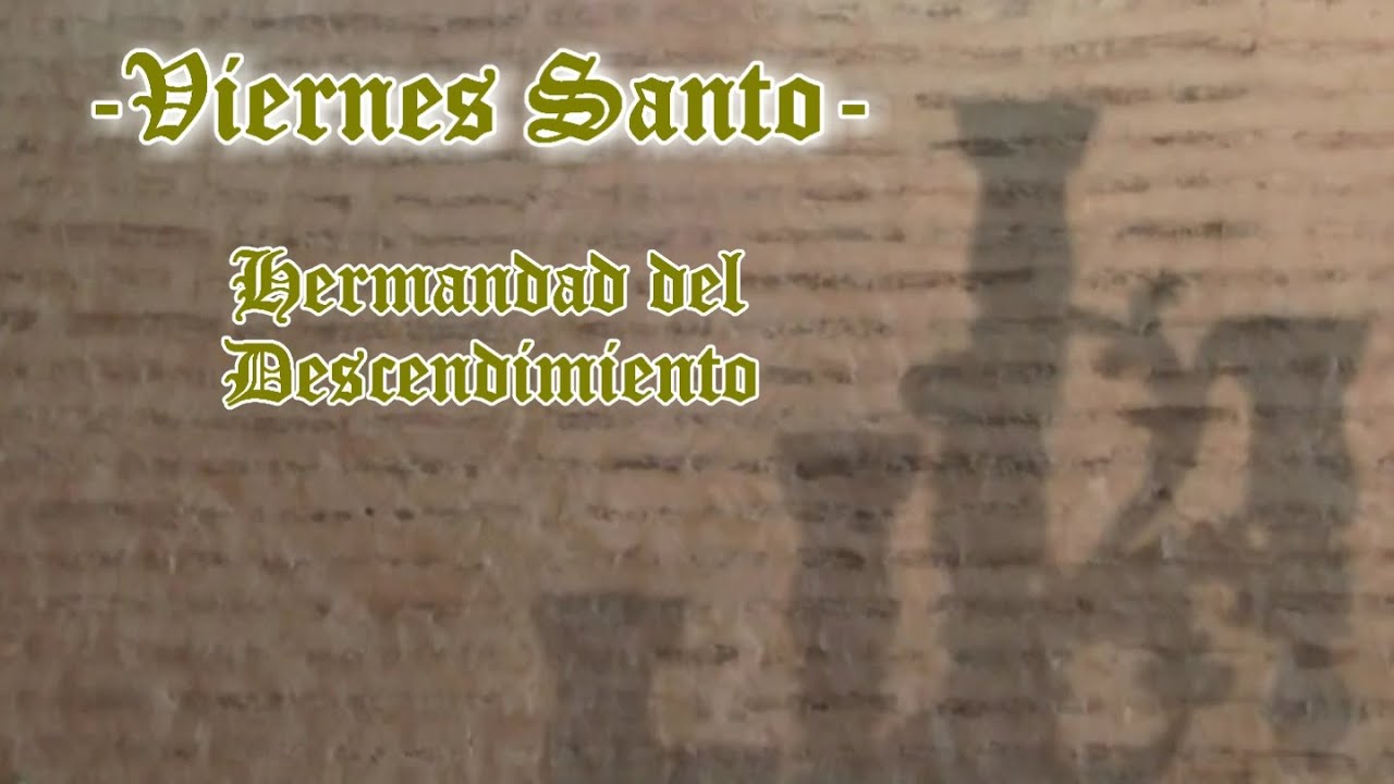 Hdad del Descendimiento (Palio)(2015)