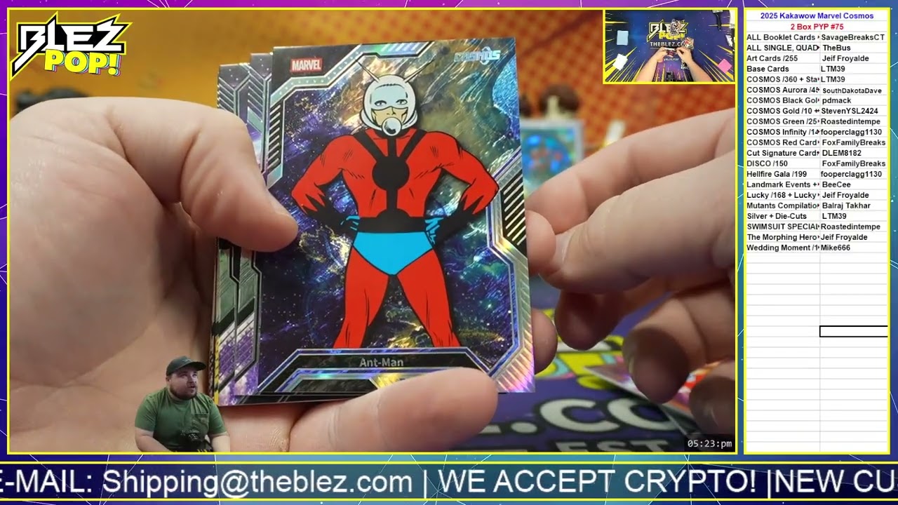 2025 Kakawow Cosmos Marvel 2 Box BREAK Pick Your Parallel Set #75
