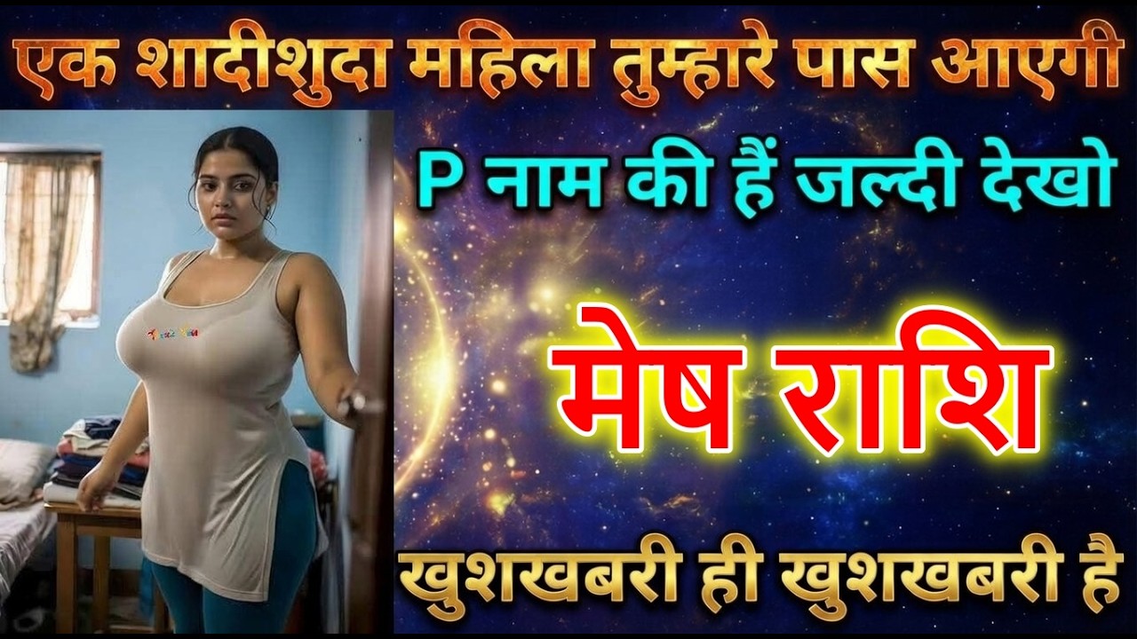 मेष राशि वालों एक शादीशुदा महिला तुम्हारे पास आएगी P नाम की हैं जल्दी दोखो