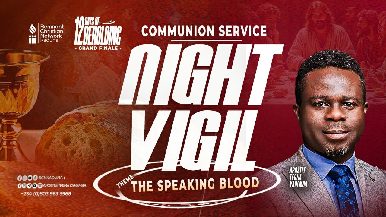 NIGHT VIGIL ||THE SPEAKING BLOOD || APST. TERNA YAHEMBA || 26-01-2026