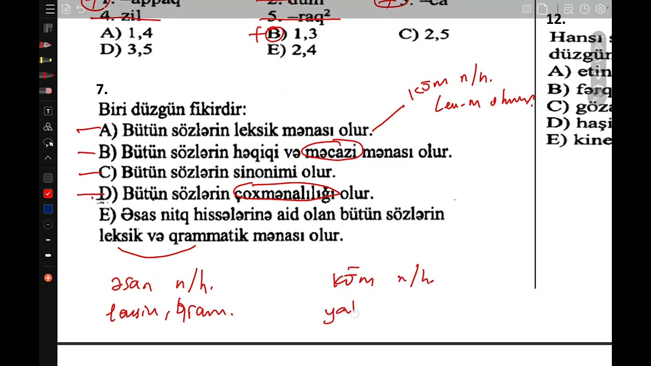 fonetika say təkrar (9-larım üçün ev tapşırıqlarının izahı)
