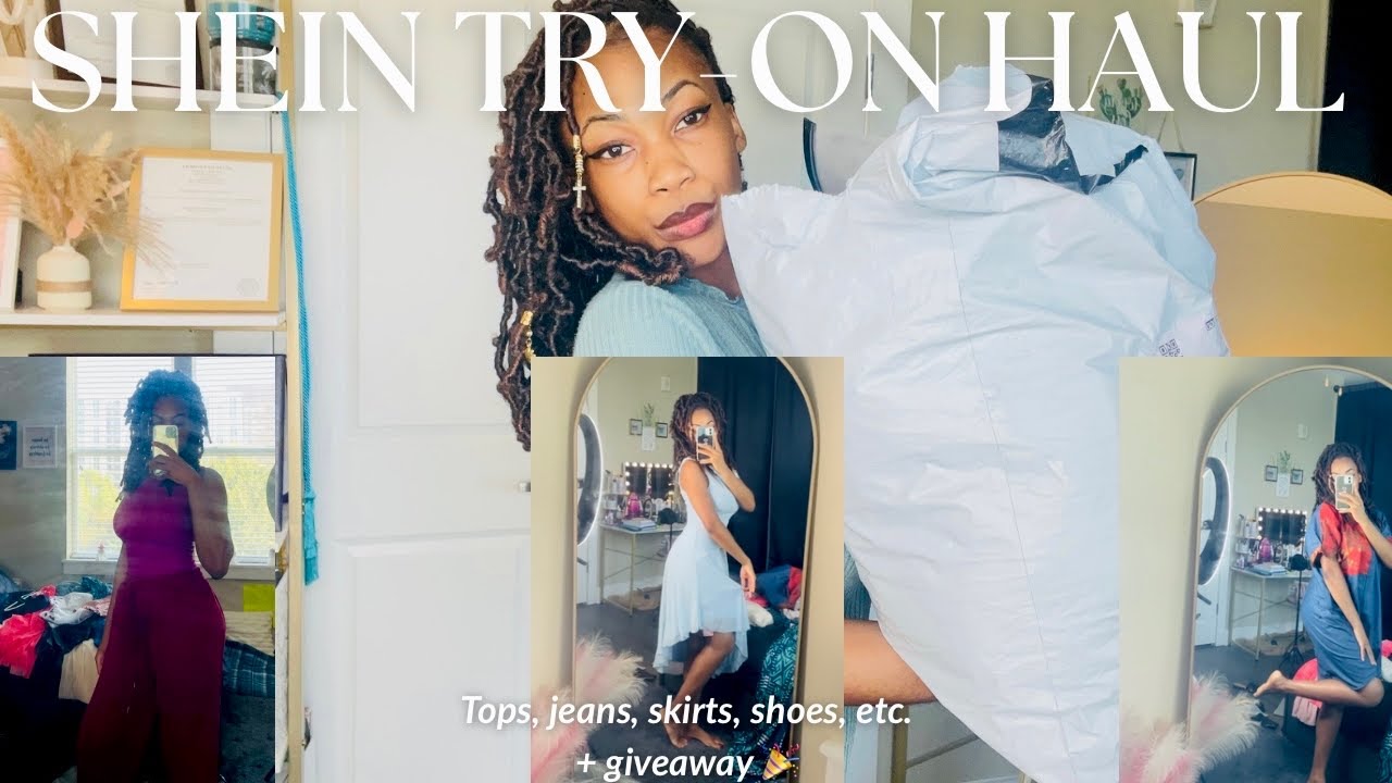 SHEIN TRY-ON HAUL : tops, jeans, skirts, Hermes dupes, etc. (+ a little surprise in the video 💌)