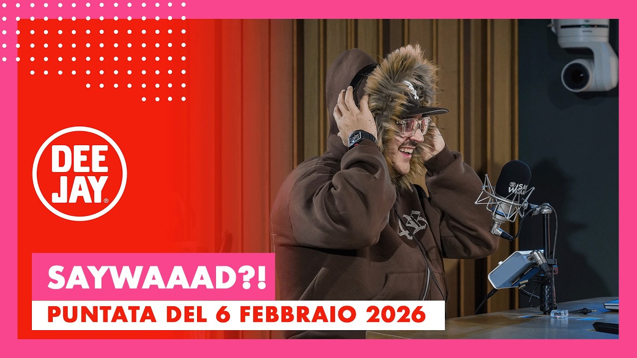 Geolier ospite a #SayWaaad &ndash; Puntata del 6 febbraio 2026