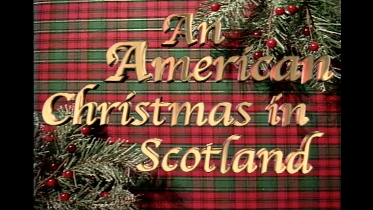 An American Christmas in Scotland - Holiday Decorating Video