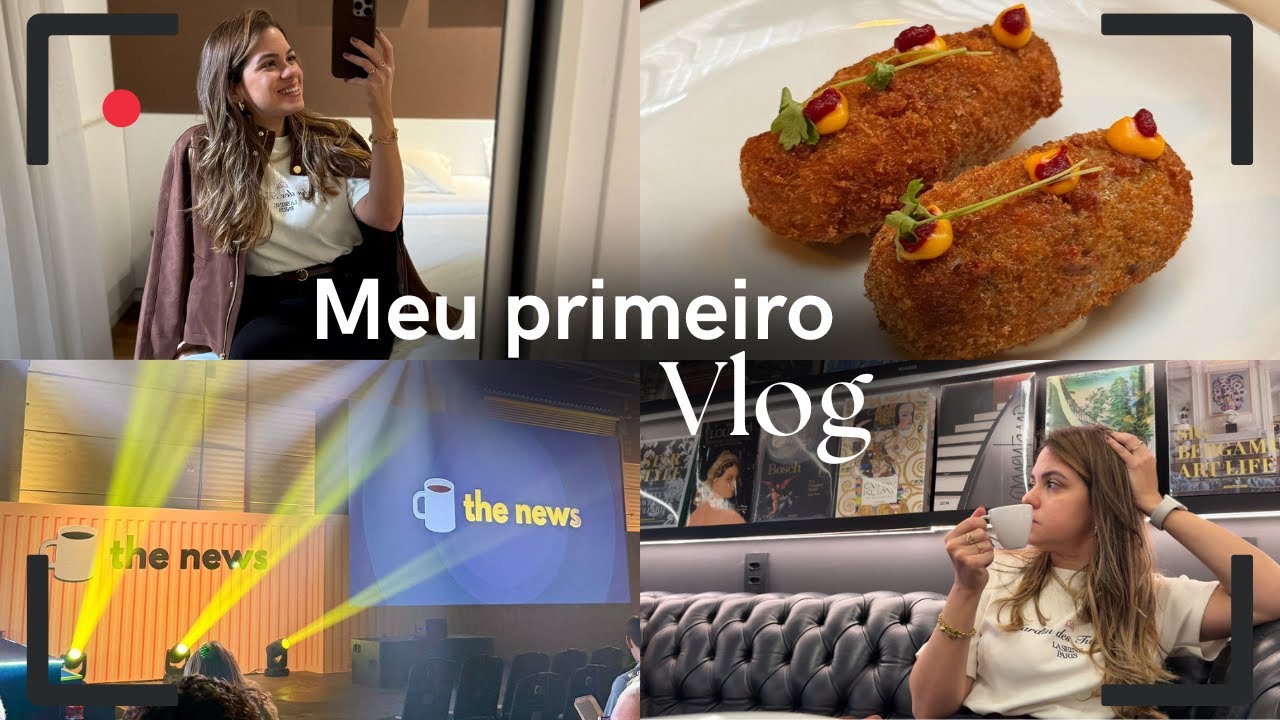 vlog - sobre começar algo novo, preparativos e viagem para São Paulo, evento The News & insights.