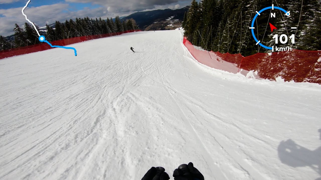 the legendary 8: Saslong A, world cup piste, pretty fast POV 4k Val Gardena, Italy
