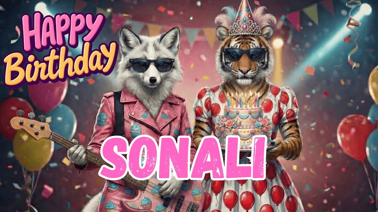 SONALI Happy Birthday Song - Happy Birthday to Sonali