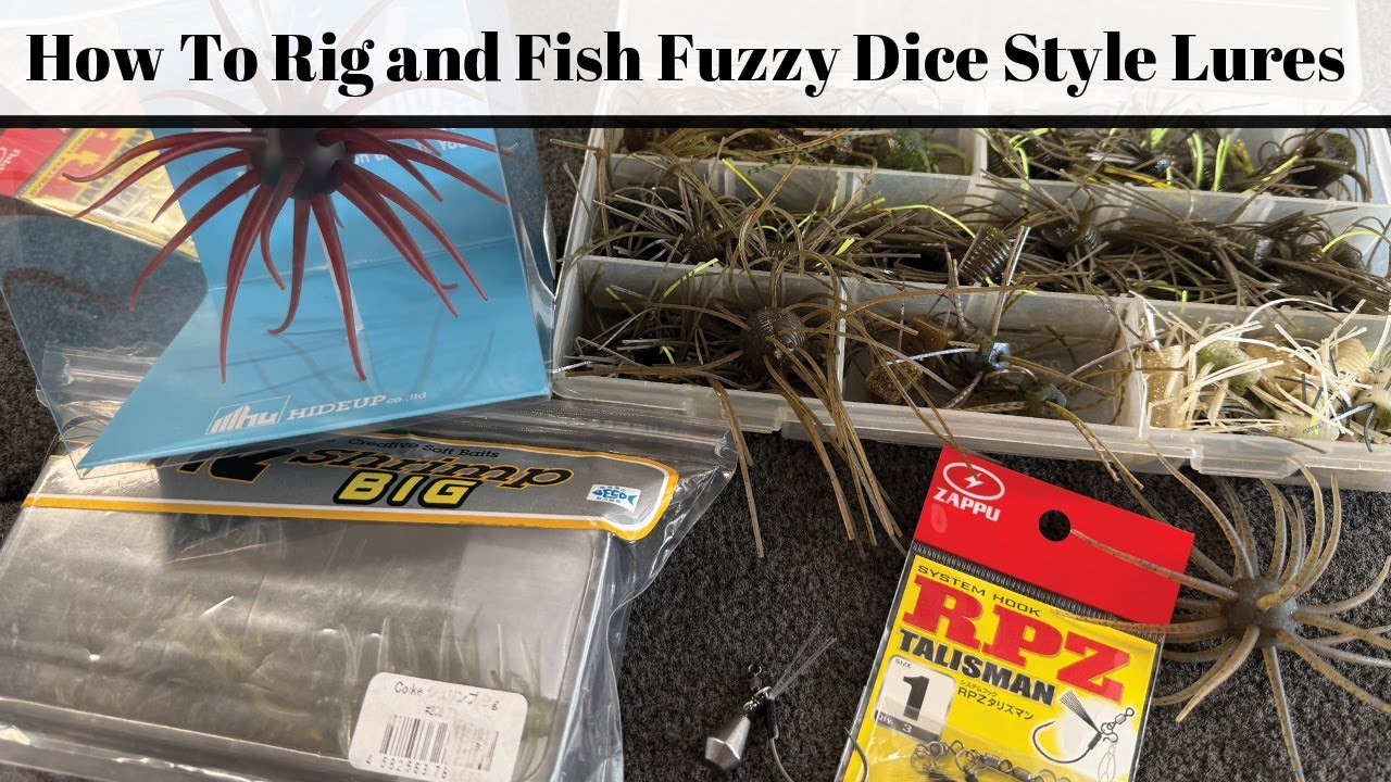 How To Rig and Fish Fuzzy Dice Style Lures