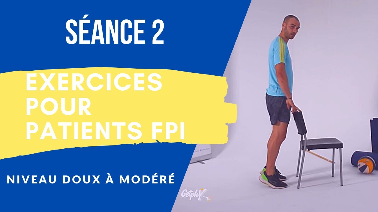 Exercices pour patients atteints de Fibrose Pulmonaire Idiopathique (FPI) - SÉANCE 2