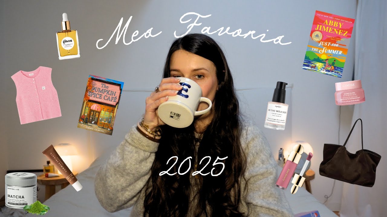 mes favoris 2025 (que je garde encore en 2026)
