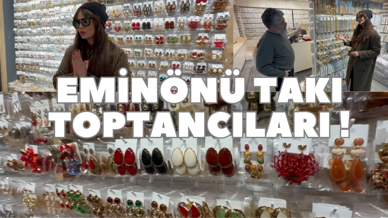 Mağazaların Alıp 5 Katına Sattığı Takılar | Eminönü Toptancıları !