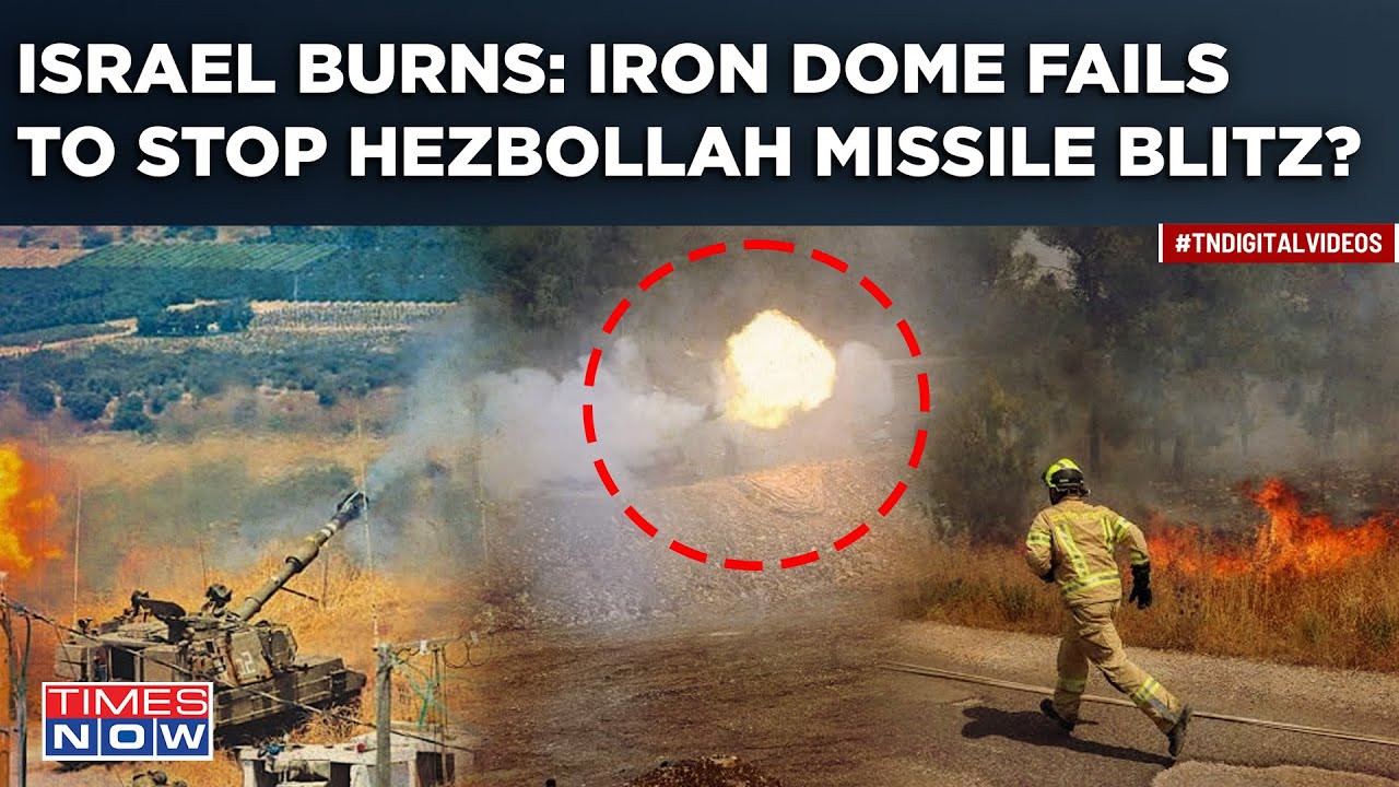 Hezbollah Missiles Rain Hellfire| Factory, Cities Burn| Iron Dome Fails? IDF Moves Backfire? Watch