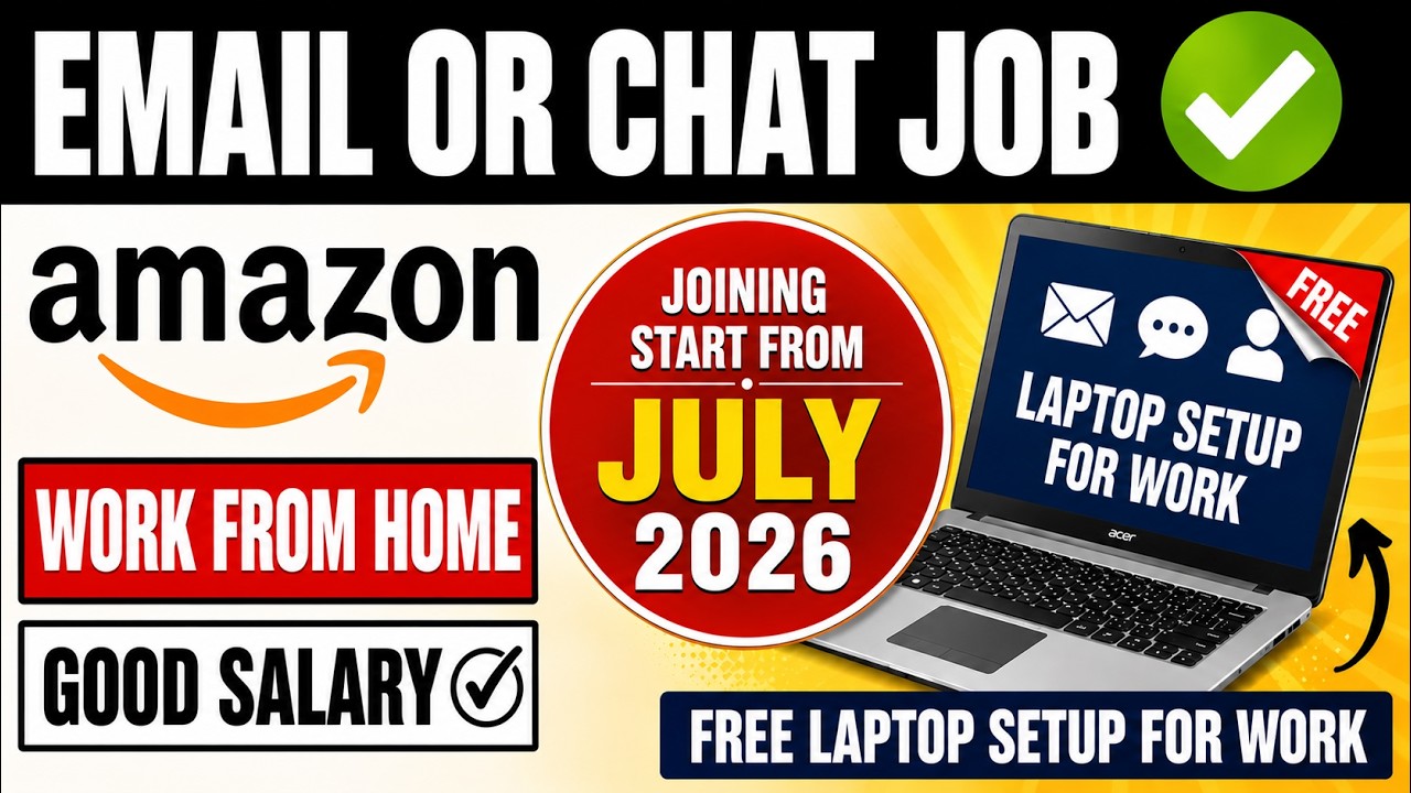 🔴Amazon - New Work from Home Job | Role : SPS Associate, SPS 🔥