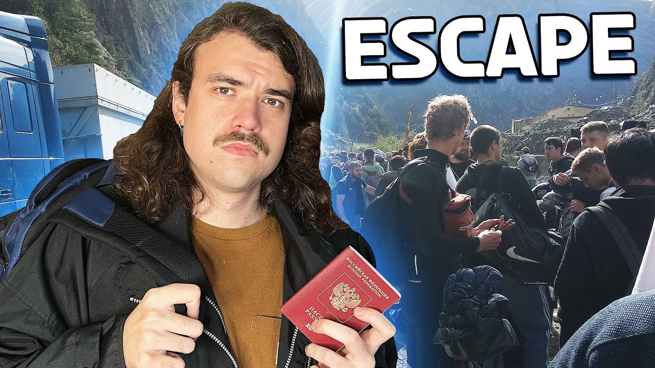 Как русские бегут от мобилизации // ИСТОРИЯ ПОБЕГА 🇷🇺