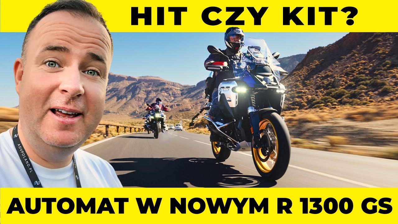 BMW znowu podniosło poprzeczkę! Testuję NOWEGO R 1300 GS Adventure