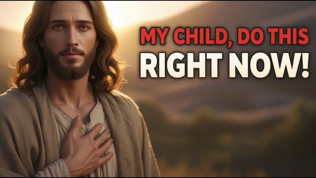 GOD MESSAGE: &ldquo;MY CHILD, DO THIS BEFORE TODAY ENDS!&rdquo; | URGENT MESSAGE FROM HEAVEN FOR YOU TODAY 🔥