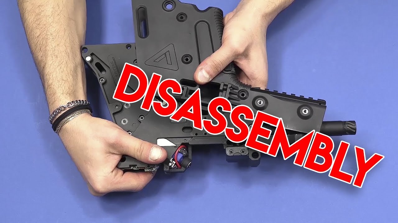 DISASSEMBLY | KRISS VECTOR KRYTAC | Raven Airsoft | Airsoft Italia