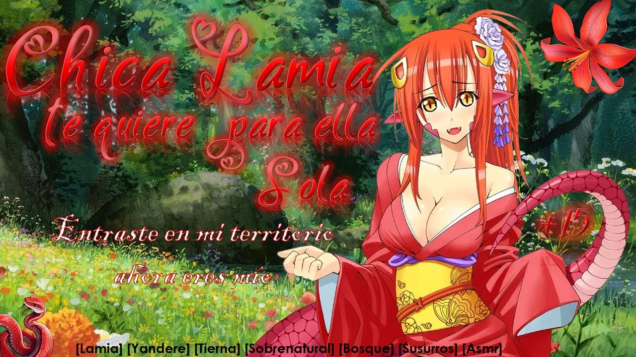 Chica Lamia te quiere solo para ella (Asmr Roleplay) [Yandere, Tierna, Bosque, Susurros] [F4M]