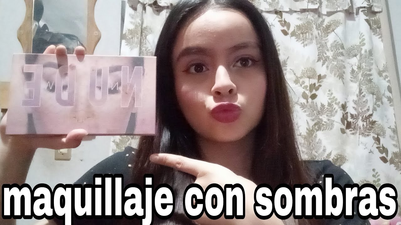 MAQUILLAJE CON SOMBRAS 