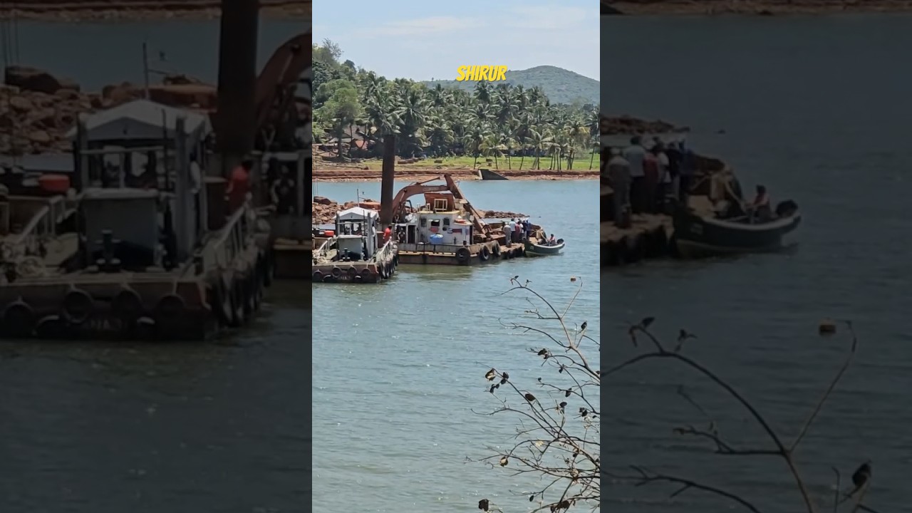 Shirur Landslide💔|Dredging #shirur #landslide #karnataka #arjun