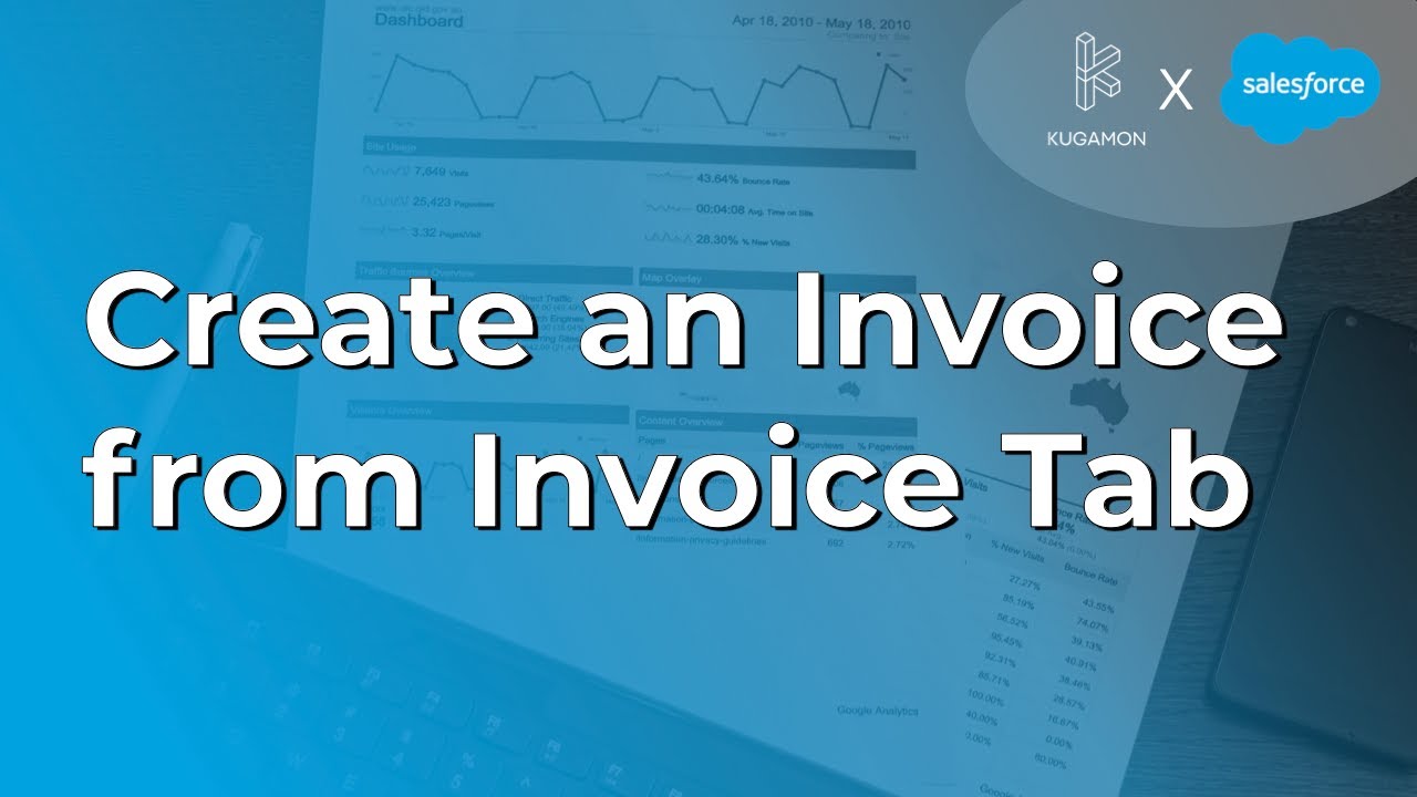 Create an Invoice from Invoice Tab #billing